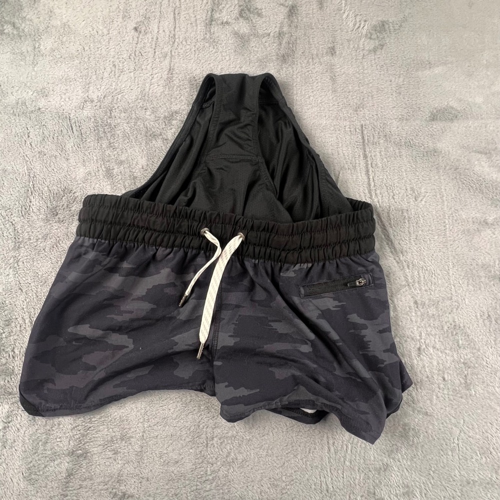 Vuori Clementine Shorts Womens Small 2" Camo Lined Running Short VW304 Running - Picture 7 of 12